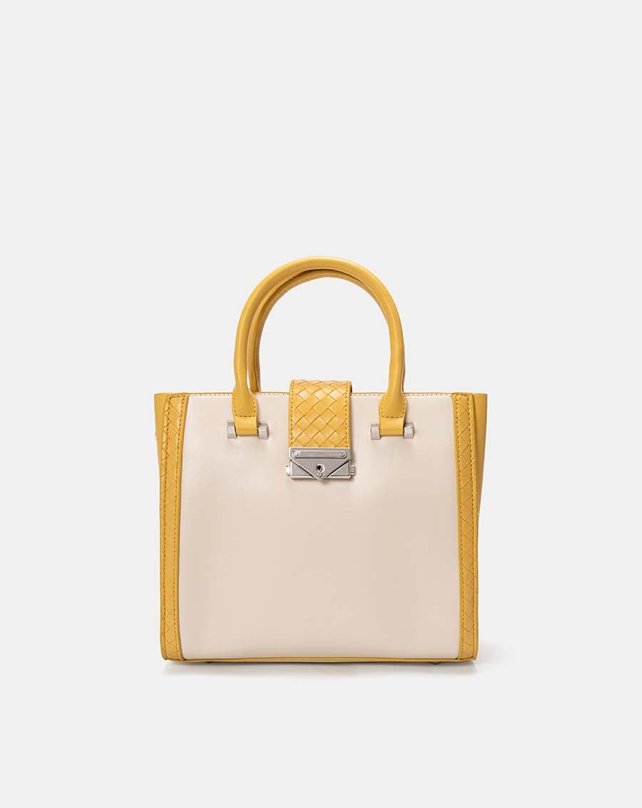Túi xách trung buckled tote - Image 1