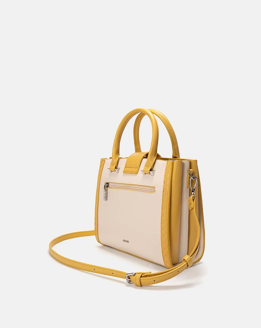 Túi xách trung buckled tote - Image 7