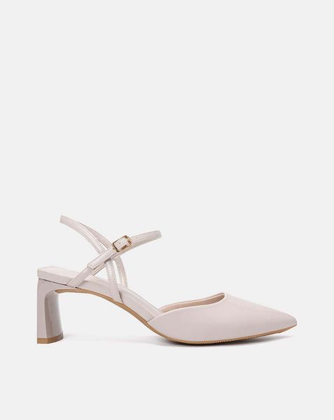 Giày cao gót hở hậu gót vuông JNCG07114