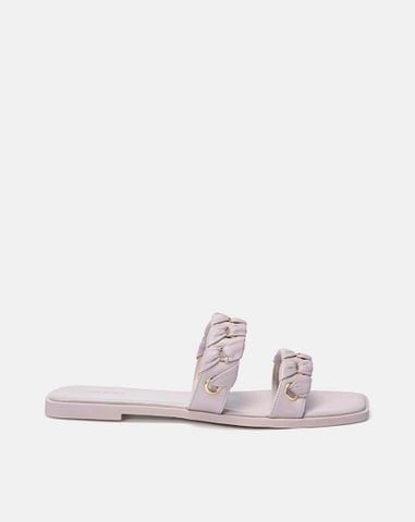  Dép bệt đan khoen trang trí 