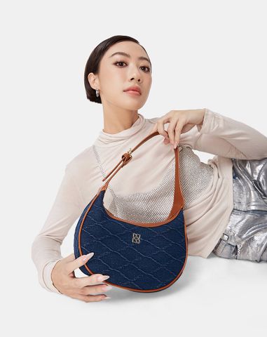  Túi Xách Nhỏ Hobo Trang Trí Logo Cách Điệu 