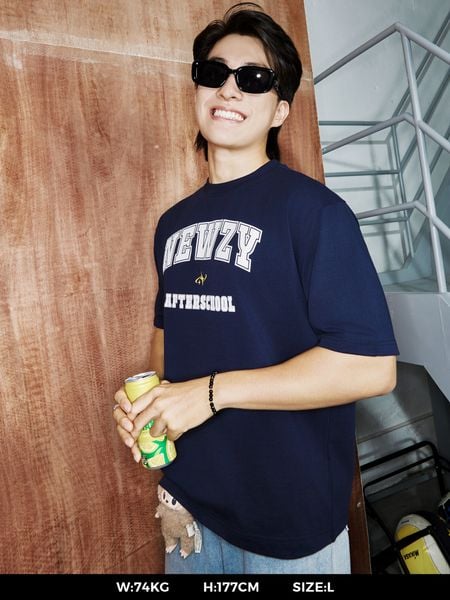  Áo thun unisex Newzy Wonder oversized 100% cotton in Newzy AfterSchool NZATH003 