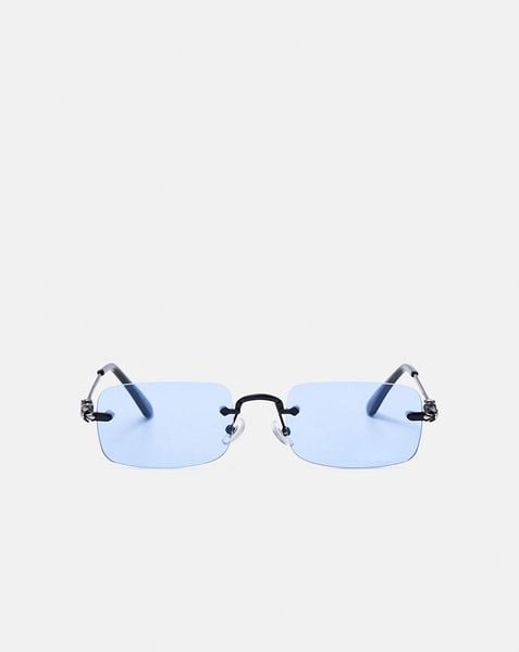  Mắt Kính Slim Square classic Gọng kim loại 