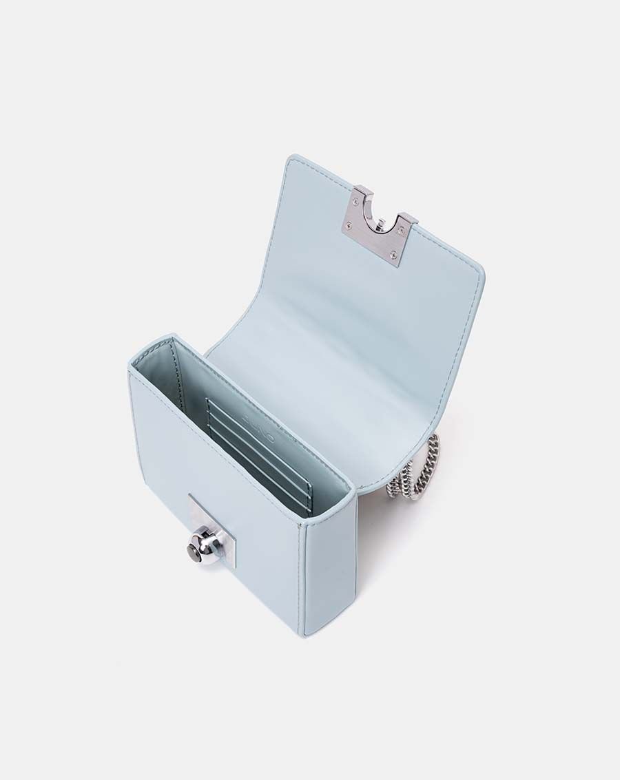 Túi xách nhỏ dạng hộp emboss họa tiết trái tim