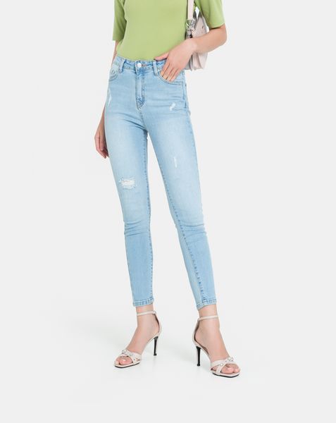Quần Jean Skinny xước gối