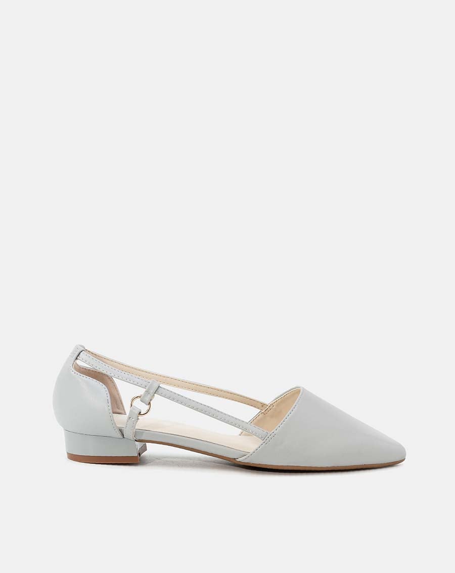 Giày Búp Bê Mũi Nhọn Cut Out Cách Điệu - Image 1