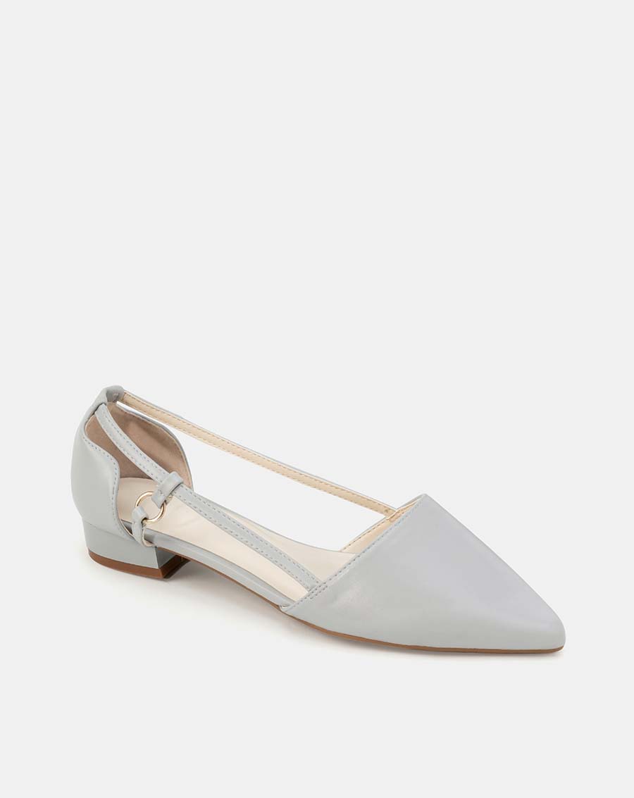 Giày Búp Bê Mũi Nhọn Cut Out Cách Điệu - Image 4