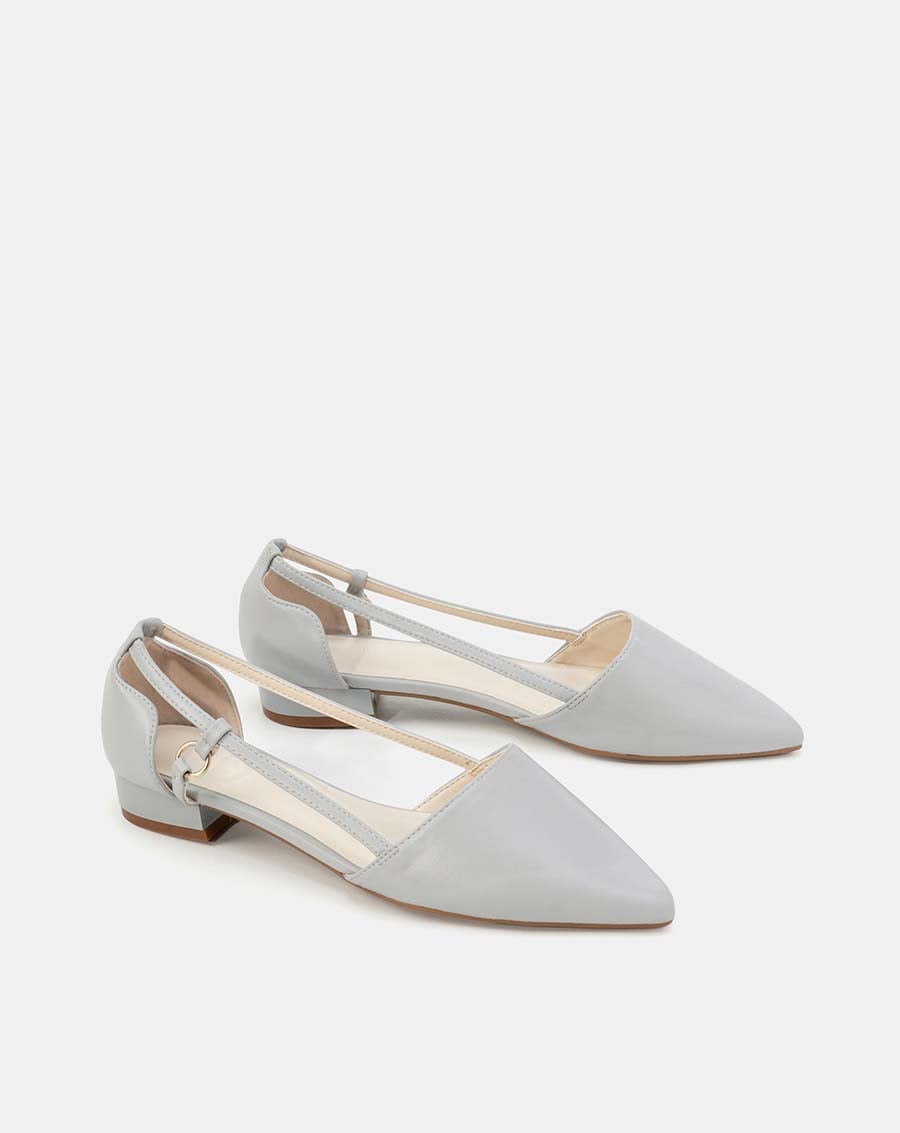 Giày Búp Bê Mũi Nhọn Cut Out Cách Điệu - Image 5