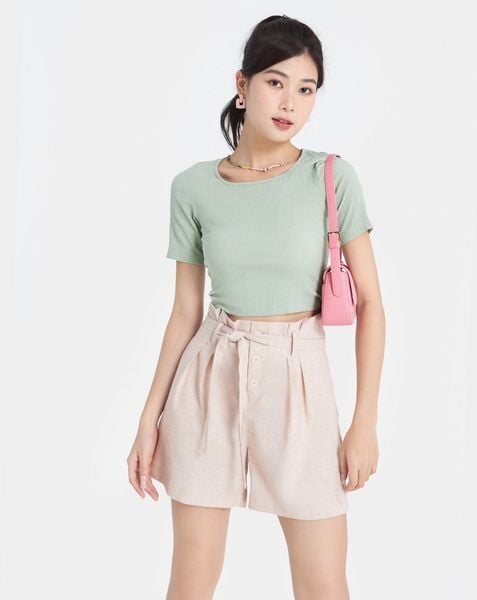 Áo thun crop top cut out lưng JNATH022