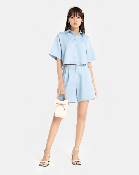 Quần short linen JNQSH009