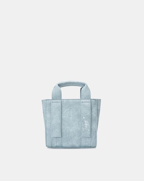 Túi Xách Nhỏ Top Handle Trang Trí Logo Cách Điệu