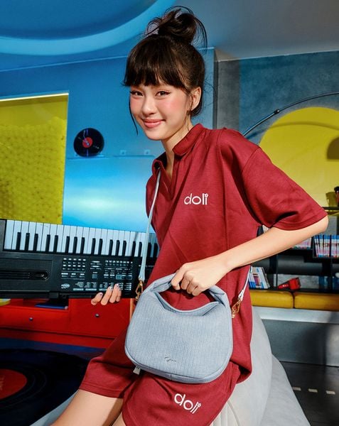  Túi Xách Nhỏ Hobo Tay Cầm Xoắn 