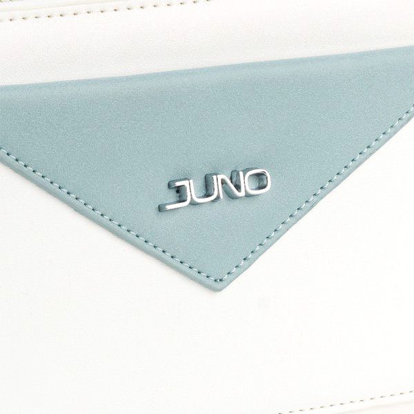  Ví cầm tay Juno trang trí nắp tam giác bề mặt ví VI057 