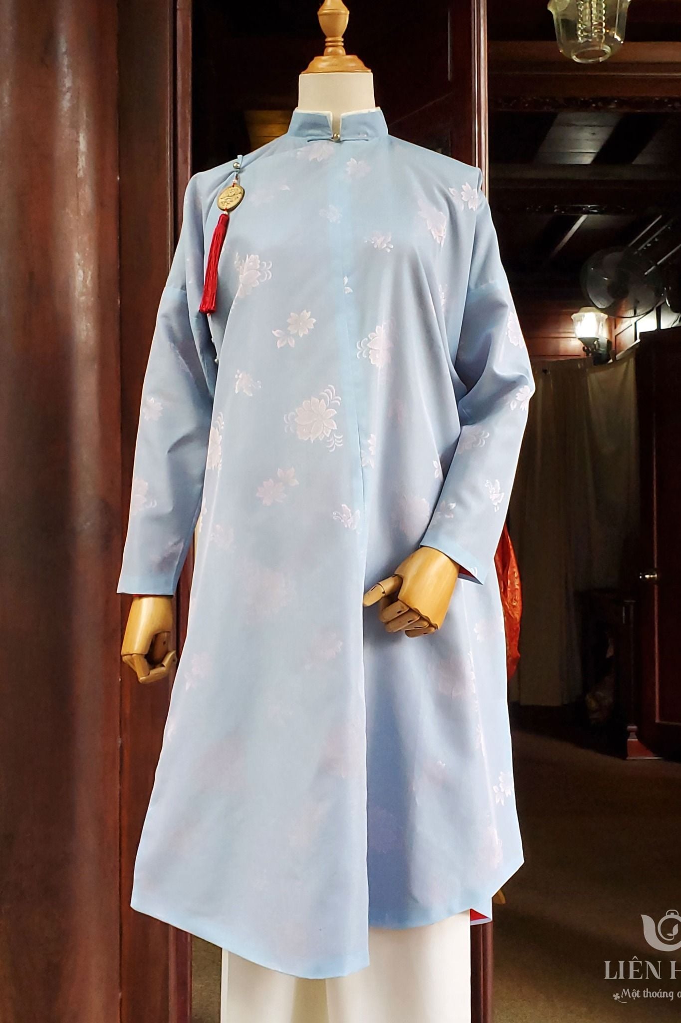  Áo ngũ thân Đào Liên 