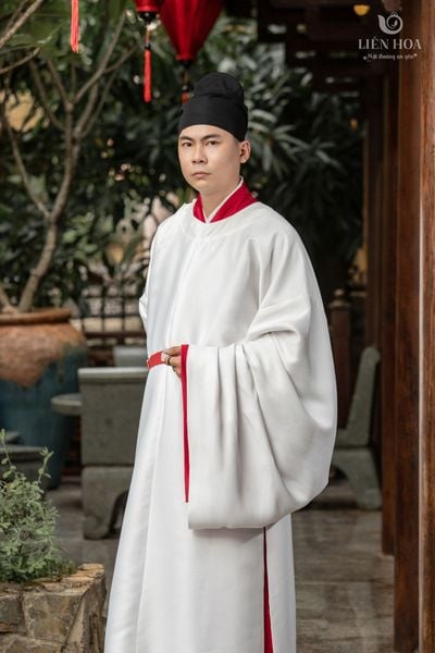 Đặt may Bạch bào Cẩm Y - LIÊN HOA