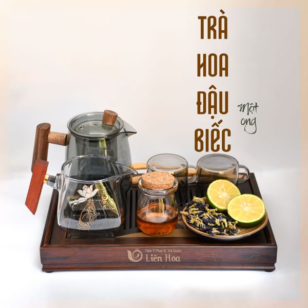  Set Trà hoa đậu biếc 