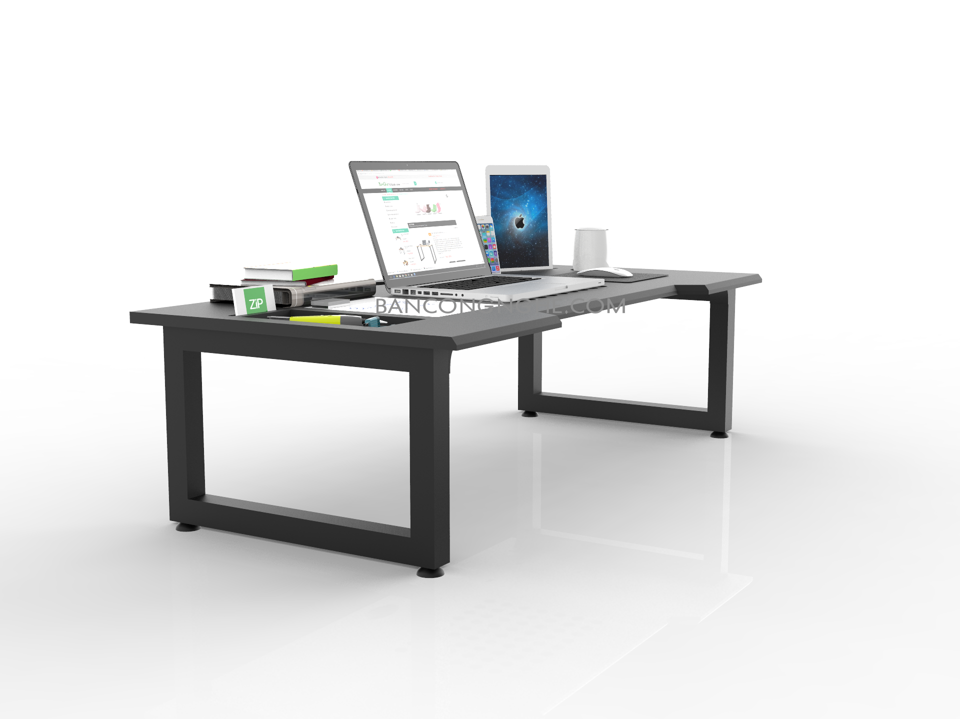  TECHDESK Black 