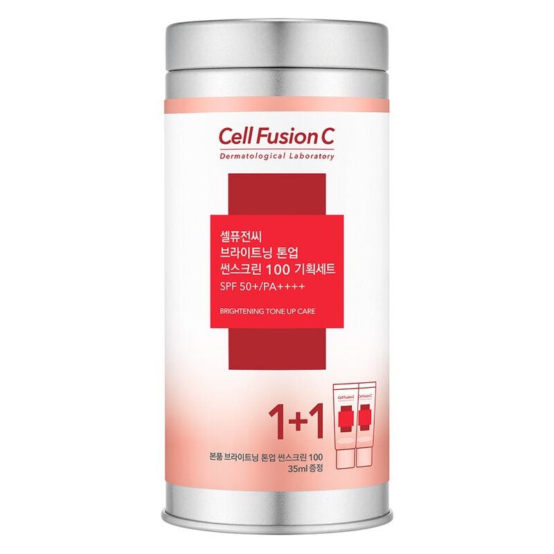 Kem Chống Nắng Nâng Tông Cell Fusion C Cải Thiện Độ Đàn Hồi & Nếp Nhăn Brightening Tone Up Sunscreen SPF50+/PA++++