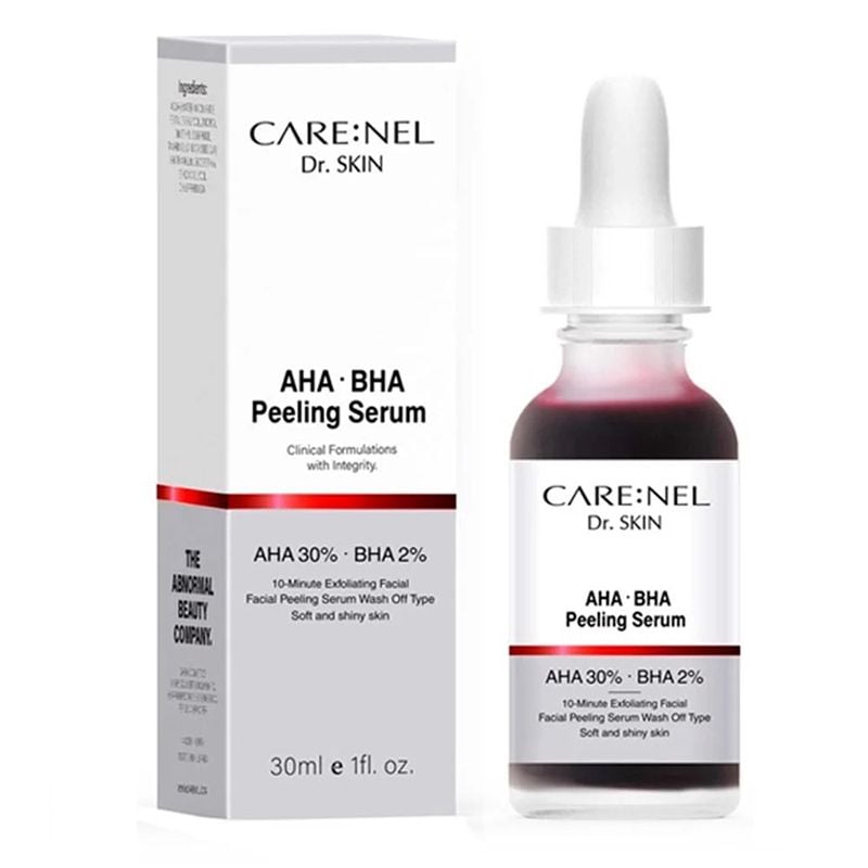 Tinh Chất Tẩy Tế Bào Chết Carenel AHA BHA Peeling Serum 30ml