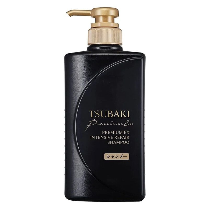 Dầu Gội Phục Hồi Hư Tổn Nặng, Giảm Gãy Rụng Tsubaki Premium EX Intensive Repair Shampoo 490ml
