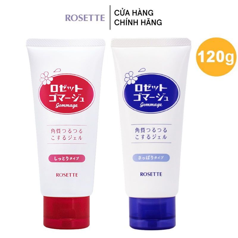 Tẩy Tế Bào Chết Chiết Xuất Từ Thiên Nhiên Nhật Bản Rosette Gommage 120g