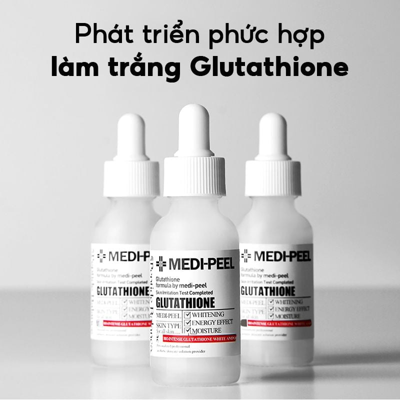Serum Medi-Peel Hỗ Trợ Dưỡng Trắng, Mờ Thâm Nám Medi-Peel Bio-Intense Glutathione White Ampoule 30ml
