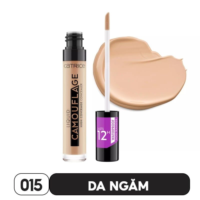 Kem Che Khuyết Điểm Catrice Liquid Camouflage High Coverage Concealer