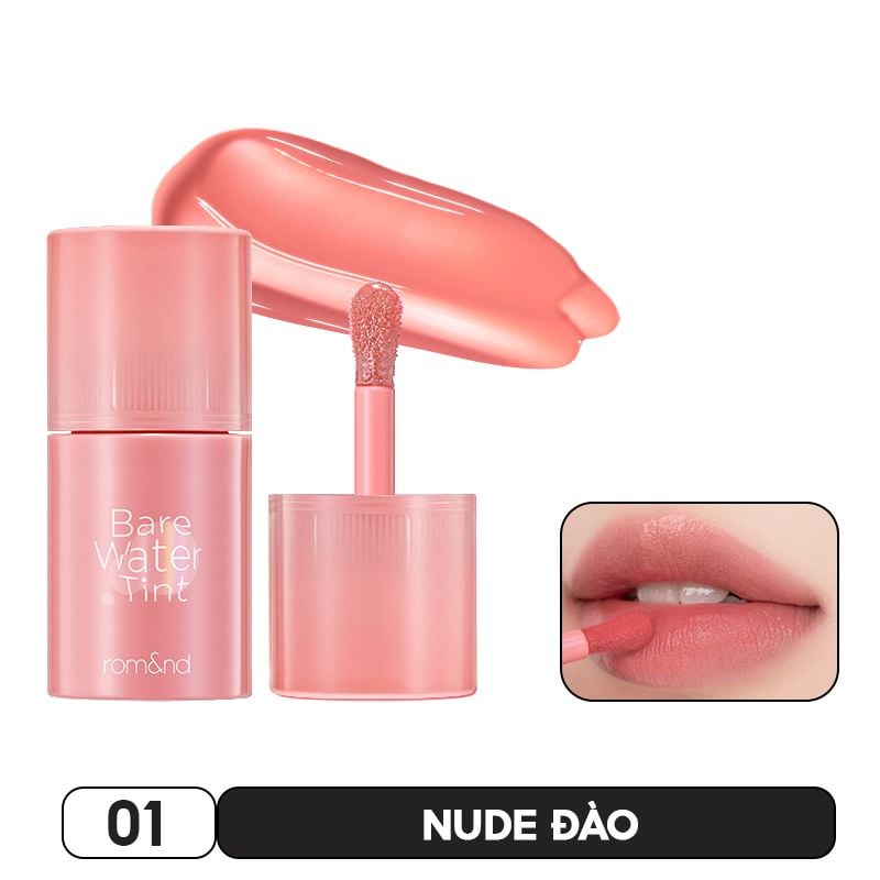 Son Tint Romand Lâu Trôi, Căng Mọng Bare Water Tint
