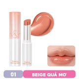 [DUSTY ON THE NUDE][VE-EASY] Son Dưỡng Dạng Thỏi Có Màu Thuần Chay Dưỡng Ẩm Mềm Môi Romand Glasting Melting Balm 3.5g