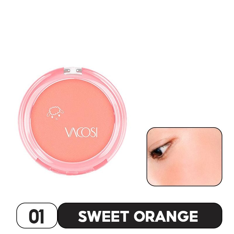 Phấn Má Hồng Bền Màu Vacosi Natural Studio Lolipop Blush Powder 7.3g