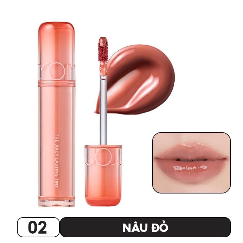 [NEW][Màu 1-39] Son Tint Lì Romand Căng Bóng The Juicy Lasting Tint