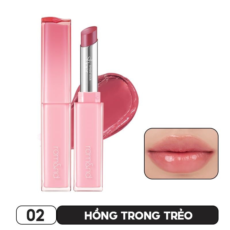 Son Thỏi Bóng Căng Mọng, Mềm Môi Romand Sheer Tinted Stick 2g