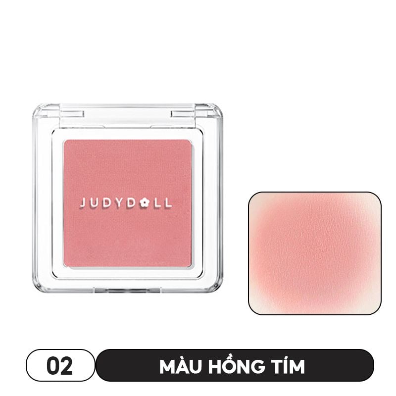 Phấn Má Hồng Đơn Sắc Lên Màu Chuẩn Judydoll Blush Powder
