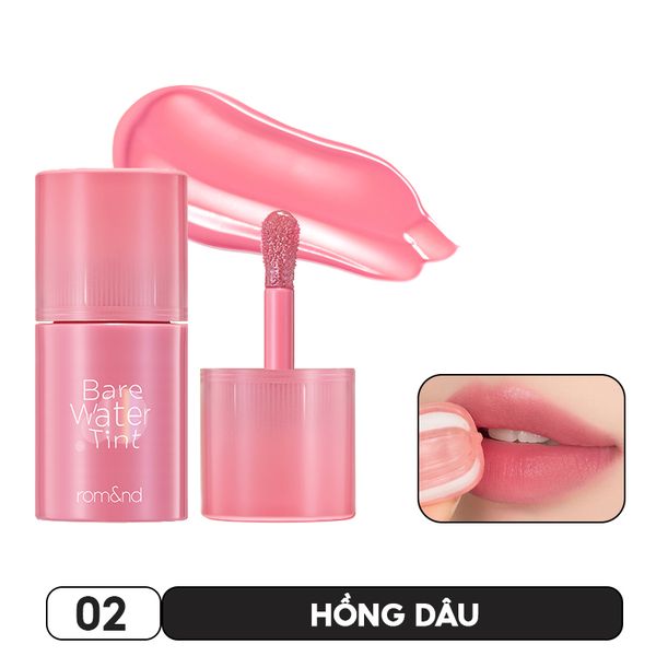 Son Tint Romand Lâu Trôi, Căng Mọng Bare Water Tint