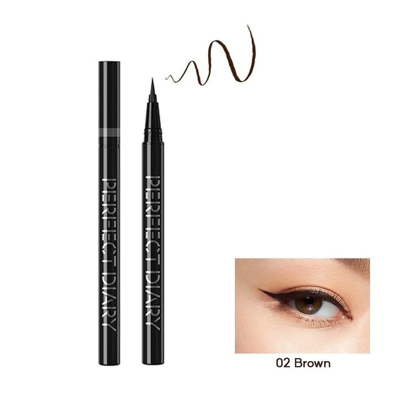 Bút Kẻ Mắt Nét Mảnh, Lâu Trôi Perfect Diary Slim Long Lasting Liquid Eyeliner 0.5ml