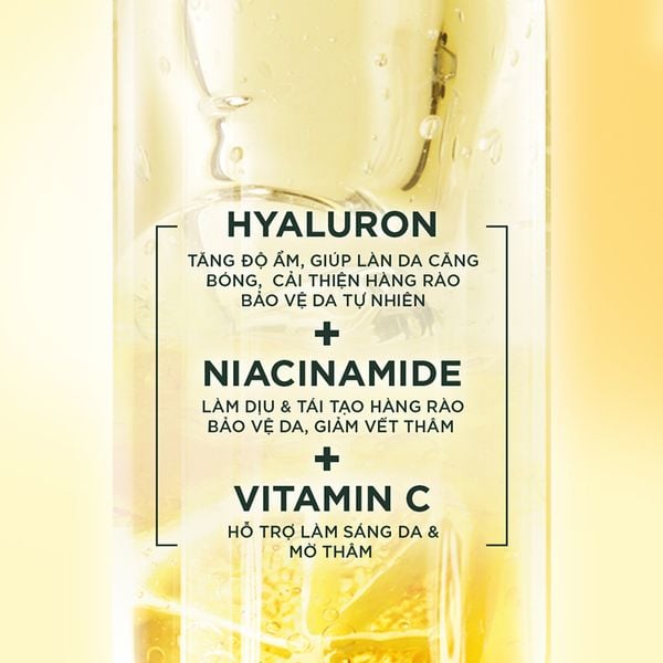  Gel Dưỡng Ẩm Garnier Hỗ Trợ Sáng Da Bright Complete Vitamin C Water-gel 50ml 