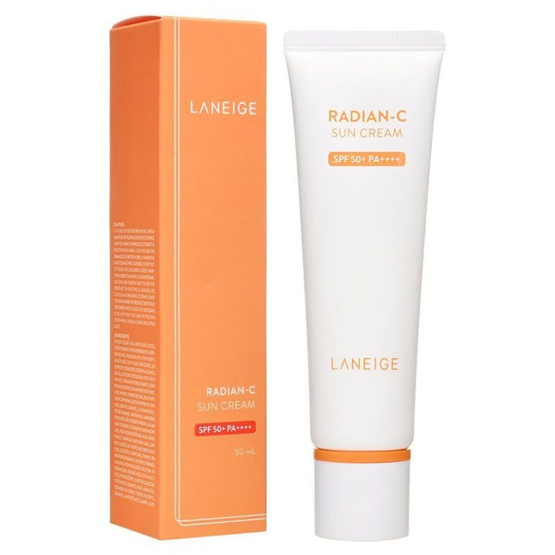 Kem Chống Nắng Laneige Hỗ Trợ Dưỡng Sáng, Bảo Vệ Da Radian-C Sun Cream SPF50+ PA++++