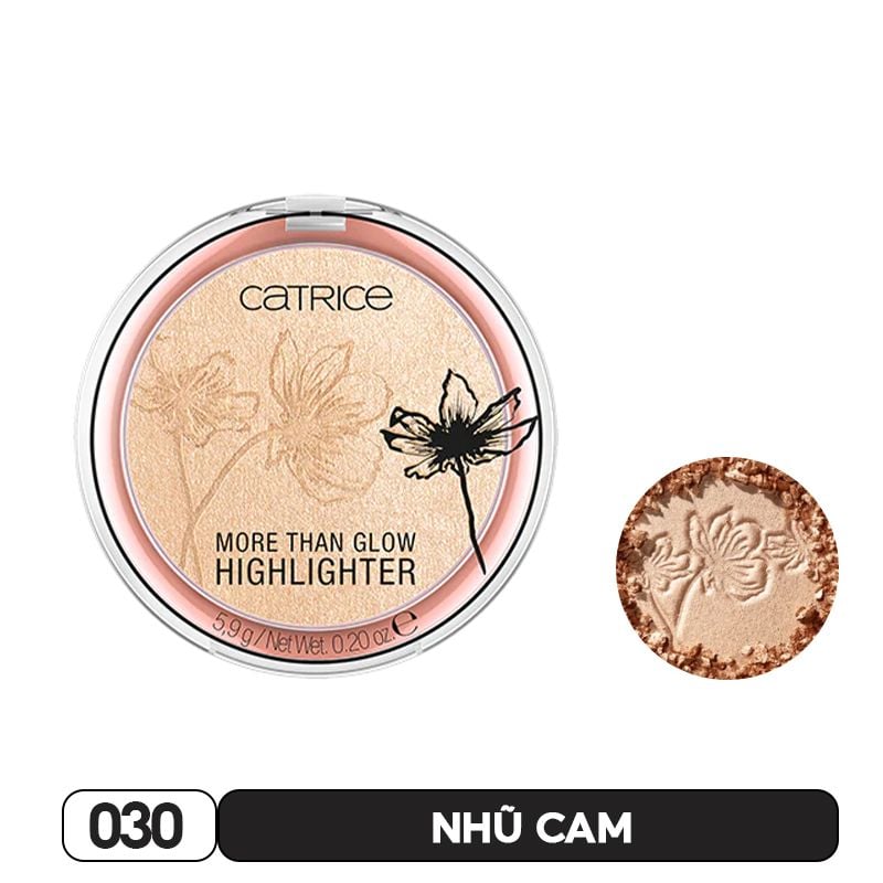 Phấn Bắt Sáng Độ Bám Cao, Lâu Trôi Catrice More Than Glow Highlighter 5.9g