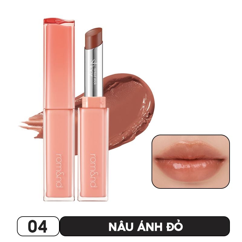 Son Thỏi Bóng Căng Mọng, Mềm Môi Romand Sheer Tinted Stick 2g