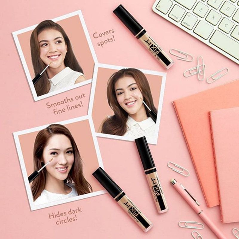 Kem Che Khuyết Điểm Che Phủ Mịn Mượt Silkygirl Fix It Liquid Concealer 2ml