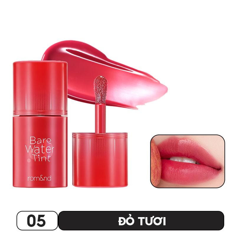 Son Tint Romand Lâu Trôi, Căng Mọng Bare Water Tint