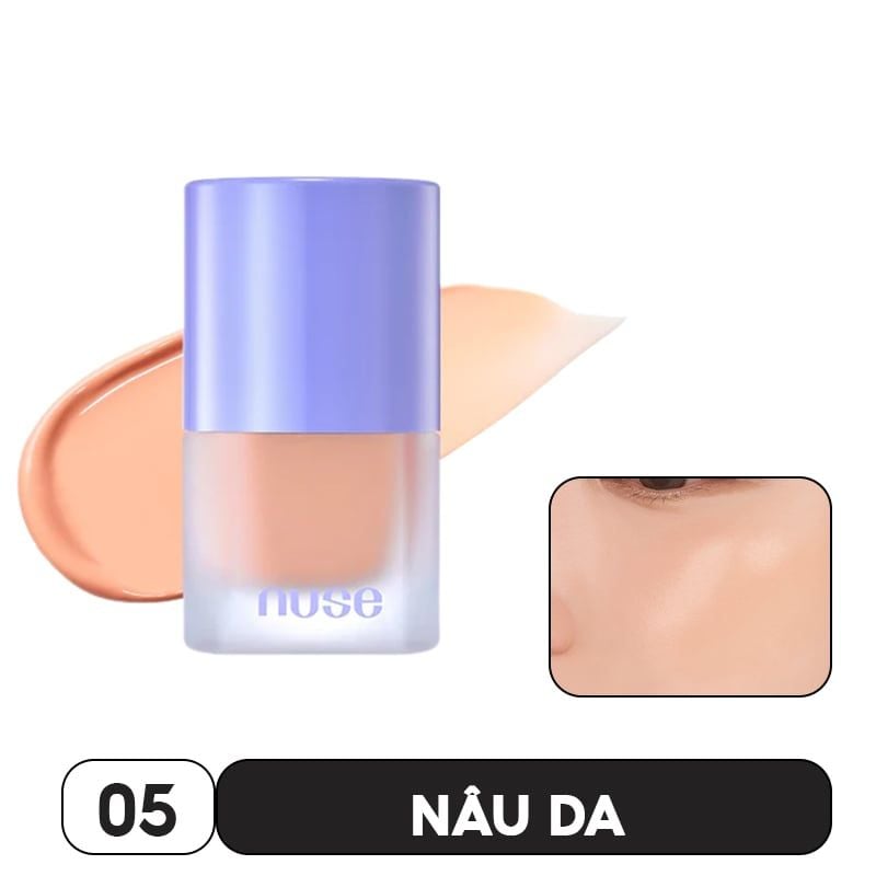 [NEW][NUSE BY ROMAND][01-07] Má Hồng Dạng Kem Thuần Chay Nuse Liquid Care Cheek 16ml