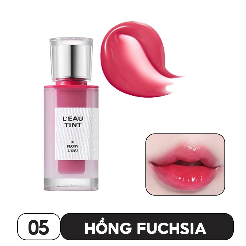 Son Tint Bóng Mỏng Nhẹ, Mướt Môi Thuần Chay Bbia L'eau Tint 4.5g