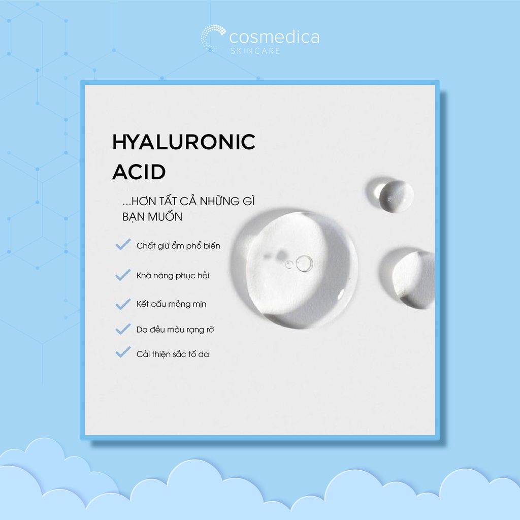 Serum Cosmedica Tinh Chất Dưỡng Ẩm Cosmedica Pure Hyaluronic Acid Serum 60ml