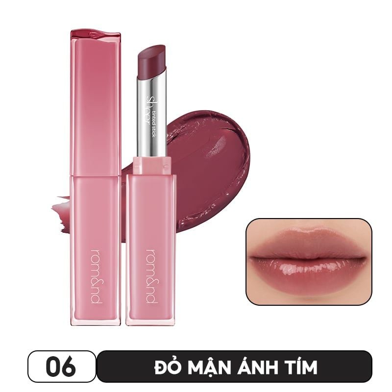 Son Thỏi Bóng Căng Mọng, Mềm Môi Romand Sheer Tinted Stick 2g