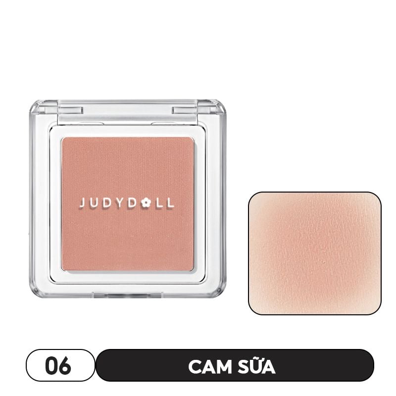 Phấn Má Hồng Đơn Sắc Lên Màu Chuẩn Judydoll Blush Powder