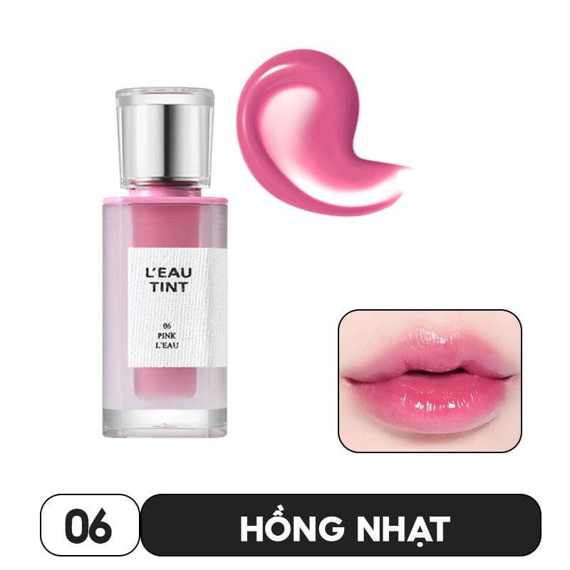 Son Tint Bóng Mỏng Nhẹ, Mướt Môi Thuần Chay Bbia L'eau Tint 4.5g