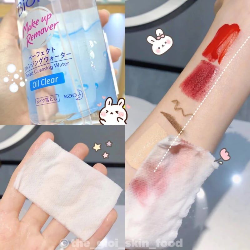 Nước Tẩy Trang Bioré Sạch Nhờn Và Dưỡng Ẩm Make Up Remover Perfect Cleansing Water