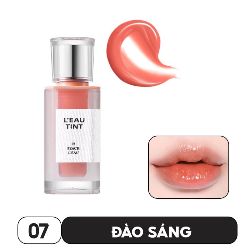 Son Tint Bóng Mỏng Nhẹ, Mướt Môi Thuần Chay Bbia L'eau Tint 4.5g