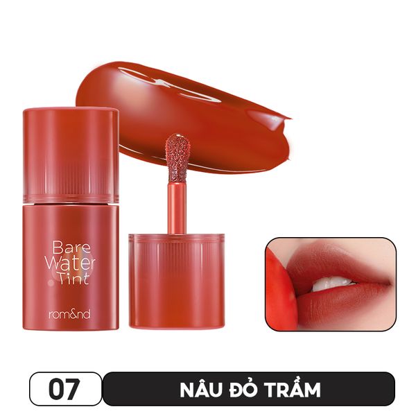 Son Tint Romand Lâu Trôi, Căng Mọng Bare Water Tint
